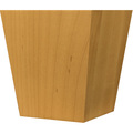 Osborne Wood Products 4 x 3 1/2 Tapered (4-sided) Square Foot in Mahogany 4082MH